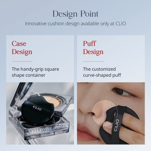 CLIO Kill Cover The New Founwear Cushion + Refill #2-BP(21Pink) 15g x 2