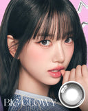 OLENS One Month Contact Lenses #Big Glowy Gray 2pcs