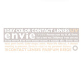 ENVIE Daily Contact Lenses #Parfum Beige 10pcs