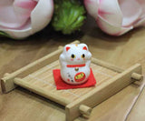 JAPAN TOKAI Retro Ceramic Mini Lucky Cat 1pc (Random)