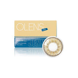 OLENS Monthly Contact Lenses #Jennifer 3con Hazel 2pcs