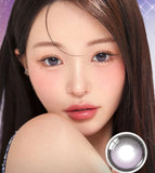 OLENS One Day Contact Lenses #Big Glowy Lavender 10pcs