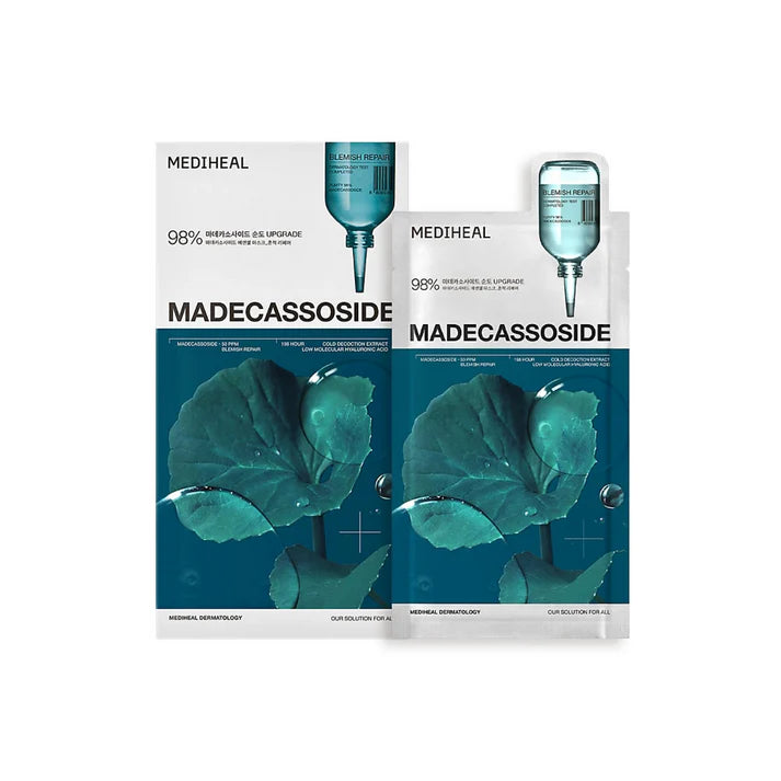 MEDIHEAL Madecassoside Essential Mask 10+1Pcs