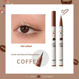 FLORTTE Fruit Salad Series Color Waterproof Liquid Eyeliner (Available in 4 colors)