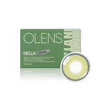 OLENS Monthly Contact Lenses #Nella Ash Olive 2pcs