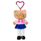 SANRIO Long-legged Hello Kitty Tanned KoGal Ver. Sanrio Style Up Plush Keychain Mascot 1PC