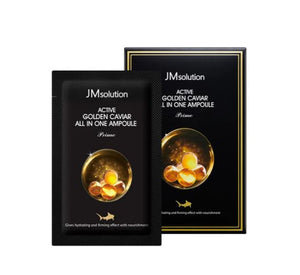 JM SOLUTION Active Golden Caviar Nourishing Mask Sheet 10pcs