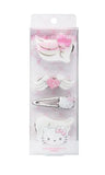 FILLIMILLI x HELLO KITTY ANGEL & DEVIL EDITION Makeup Hair Pin 4P - Angel