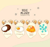 DOORI Egg Planet Oh My Hand Cream - Banana 30ml