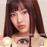 OLENS One Month Contact Lenses #French Shine Hazel