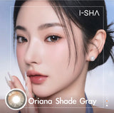 I-SHA 1 Month Contact Lenses #Oriana Shade Gray 1Pc