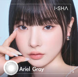 I-SHA 1 Month Contact Lenses  #Oriana Ariel Gray 1Pc