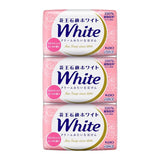 KAO White Soap Aromatic Rose Scent Bath Size 3 Pack