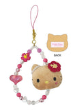 SANRIO Face Mascot Strap Summer Hello Kitty Kaohana Collection 1Pc