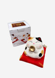 JAPAN TOKAI Retro Ceramic Lucky Cat 1pc