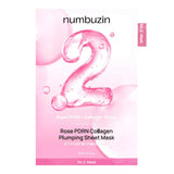 NUMBUZIN No.2 Rose PDRN Collagen Water Sheet Mask