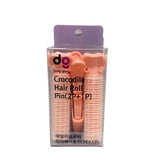 DAILY GLORY Crocodile Hair Clip 2pc + Hari Roll Pin 1pc Set