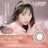 LARME Daily Contact Lenses #Pink Tulle 10pcs