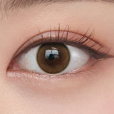 OLENS Daily Contact Lenses Shine Touch #Milky Brown 20pcs