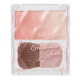 CANMAKE Gradation Cheeks #02 Peach Milk Tea 1pc