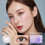 OLENS One Month Contact Lenses Moonrise #Dew Gray