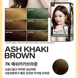 MISE EN SCENE Hello Bubble Hairdye #7k Ash Khaki Brown