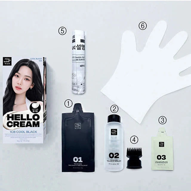 MISE EN SCENE New Hello Cream Hairdye #10WC Warm Coral 125G