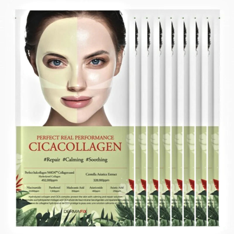 DERMAFiX Perfect Real Performance Cica Collagen Mask Sheet 23g*8pcs