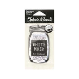 JOHN‘S BLEND Calfume Hang Air Freshener White Musk Retro Lily 1pc