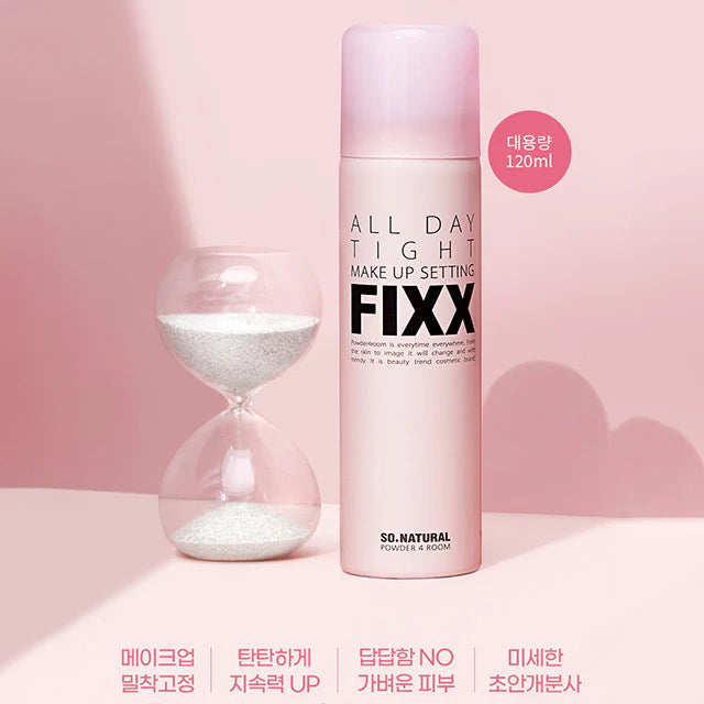 FIXX All Day Tight Make Up Setting Spray 120ml 1pc