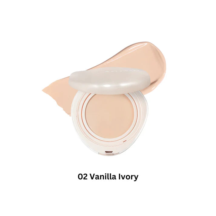 WAKEMAKE Water Glow Coating BalmSPF30/PA++ (1 Refill + 2 Extra Cushion Puffs)