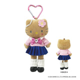 SANRIO Long-legged Hello Kitty Tanned KoGal Ver. Sanrio Style Up Plush Keychain Mascot 1PC