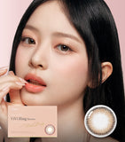 OLENS 1 Month Contact Lenses #Vivi Ring Brown