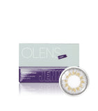 OLENS One Month Contact Lenses #Jennifer 3con Gray 2pcs