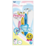 KAI PRETTY Triple-blades Body T-type Razor 3pcs