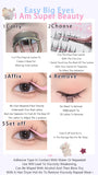 FLORTTE I Am Super Beauty Glue-Free False Lashes 1 Pair #N01 Universally Admired