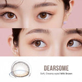 OLOLA 1 Month Dearsome #Milk Brown 1pc