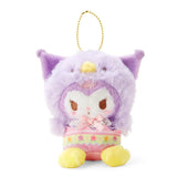 SANRIO Kuromi Plush Mascot Holder Keychain  Easter Limited 1pc