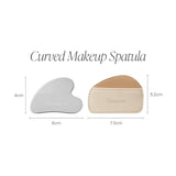 PICCASSO Curved Makeup Spatula 1pc