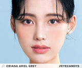I-SHA 1 Month Contact Lenses  #Oriana Ariel Gray 1Pc