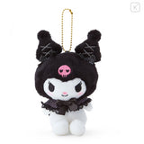 SANRIO Mascot Holder Kuromi Girly Black Size S 1pc