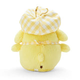 SANRIO Gingham Casquette Mascot Holder Pom Pom Purin 1pc