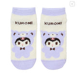 SANRIO Original Fluffy Socks - Kuromi / Bear 23~25cm 1pair