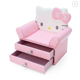 SANRIO Original Sofa Shaped Accessory Case 2 Tiers #Hello Kitty