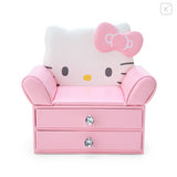 SANRIO Original Sofa Shaped Accessory Case 2 Tiers #Hello Kitty