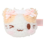SANRIO Marshmallow Cat Chef & Maid Hair White Clips 2pcs