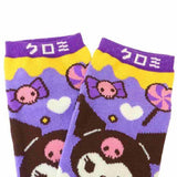 SANRIO Original Jacquard Ankle Socks - Kuromi 22~24cm 1pair