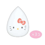 SANRIO Wet & Dry Use Makeup Sponge Set Of 3 #Hello Kitty