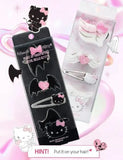 FILLIMILLI x HELLO KITTY ANGEL & DEVIL EDITION Makeup Hair Pin 4P - Devil