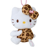SANRIO Hello Kitty Plush Keychain Hug Leopard 1PC
